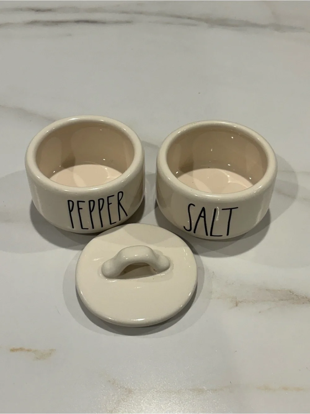 New Rae Dunn Salt & Pepper Stackers